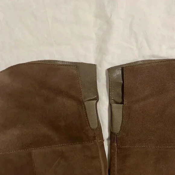 Steve Madden over the knee tan suede leather boots size 6.5 - Picture 3 of 7